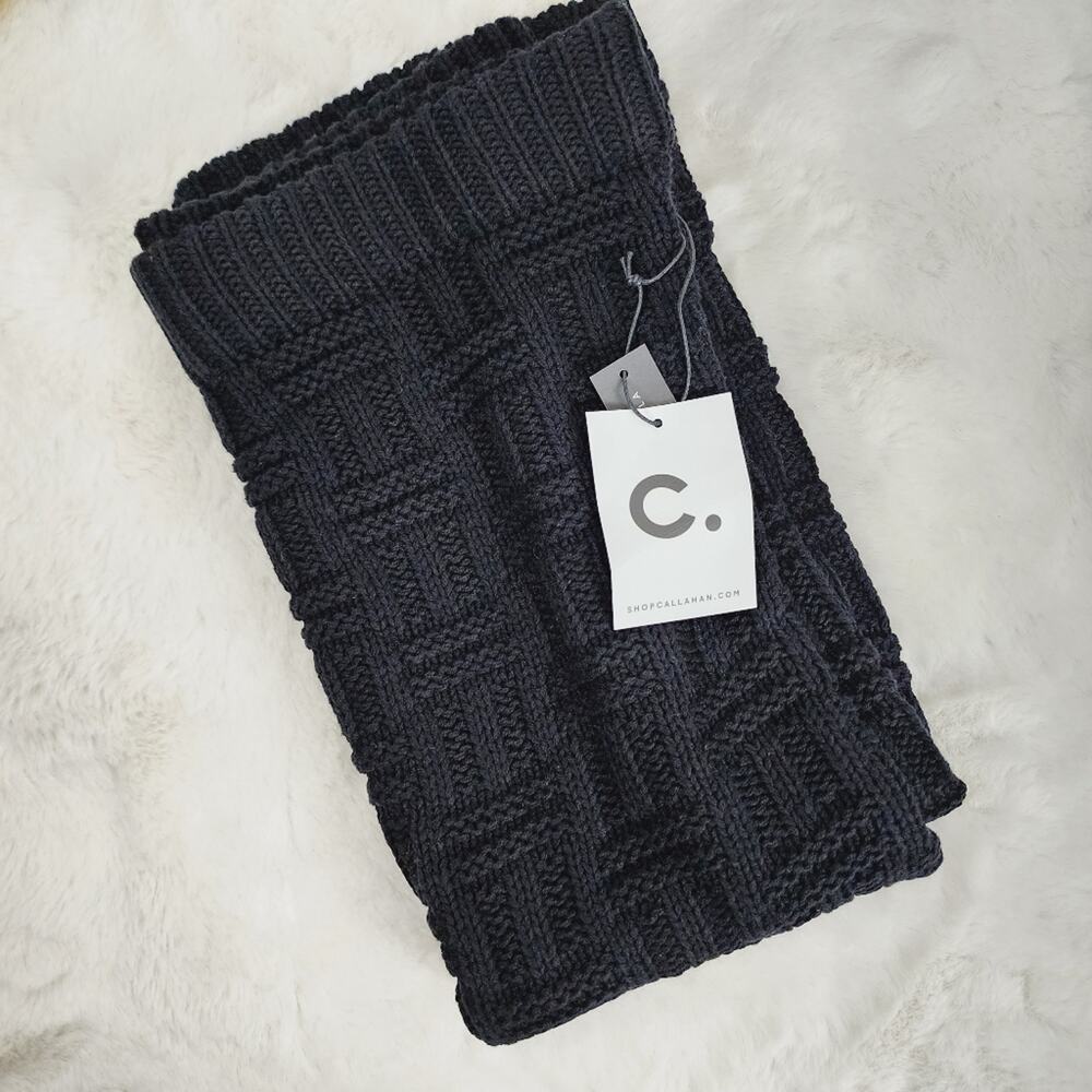Callahan Revolve "Tony" Chunky Basketweave Knit Midi Skirt Slit NWT Large - Picture 6 of 13
